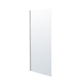 Parte fixa dus Sanotechnik Sanoflex 75-77x195 cm, sticla transparenta anticalcar, profil crom