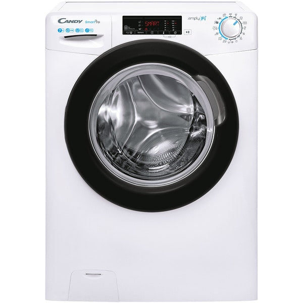 Masina de Spalat Rufe Frontala Slim CANDY Smart Pro CO4 1275TWBE/1-S, Wi-Fi, 7 kg, 1200rpm, Clasa C, Alb