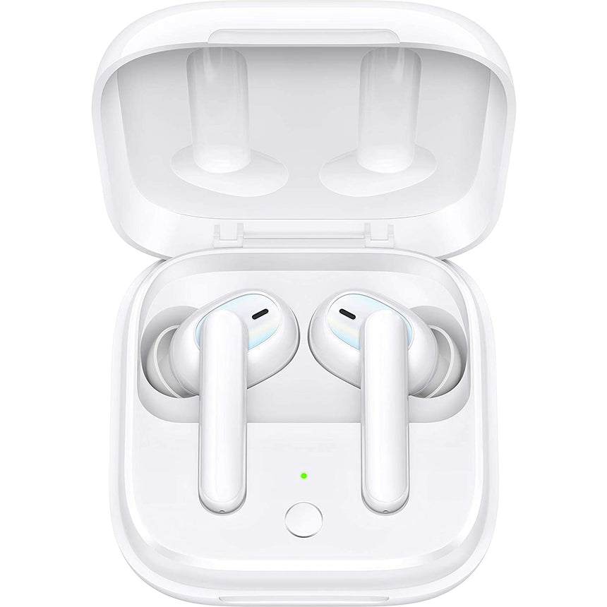 Casti OPPO Enco W51, True Wireless, Bluetooth, In-Ear, Microfon, Noise Cancelling, Alb