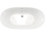 Cada Baie Ovala Freestanding Egg, Acril, 170x80 cm, 350 l, Alb