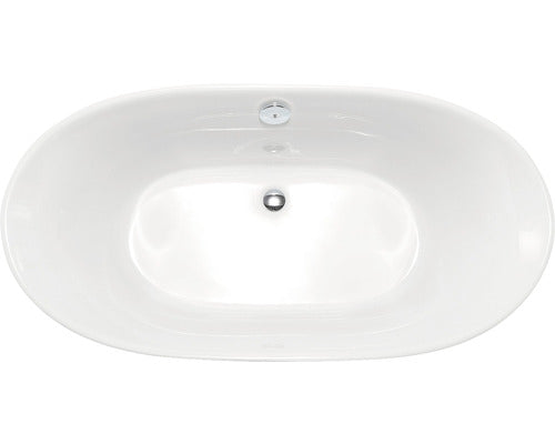 Cada Baie Ovala Freestanding Egg, Acril, 170x80 cm, 350 l, Alb
