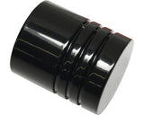 Capat Chicago Cilindru Negru Ø 20 Mm, Set 2 Buc
