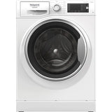 Masina de spalat rufe Hotpoint Natis NLCD 945 WS A EU N, 9kg, 1400 RPM, Clasa B, Steam Refresh, Steam Hygiene, Motor Inverter, Display LCD, Alb