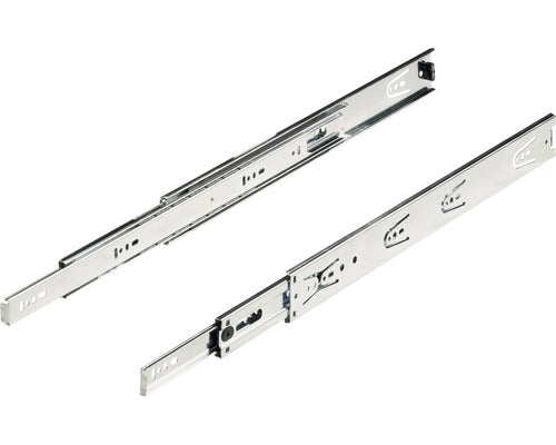 Glisiere Tip Sina Cu Bile Hettich Ka5632 250mm, Max. 45kg, Otel Cromat, 1 Pereche