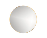 Oglinda Baie Cordia Round Line Ø60 Cm Rama Aurie