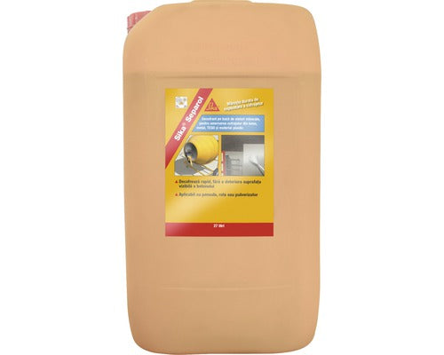 Agent de Decofrare Decofrol Universal Sika Separol 27 Litri pe Baza de Ulei Aplicabil prin Vopsire sau Pulverizare Pentru Cofraje