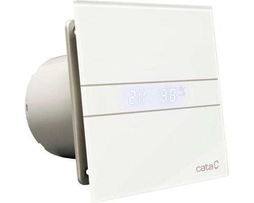 Ventilator Incastrabil Cata E10 Gth Ø 100 Mm Cu Display De Temperatura Si Umezeala