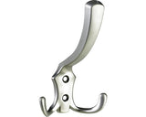 Cuier Pentru Mobila Cu 3 Carlige Hettich Classic 77x125 Mm, Zamac Nichelat