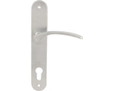 Manere Cu Sild Usa Interior Verofer Vieneta 90/225 Mm, Pentru Cilindru, Crom Satinat