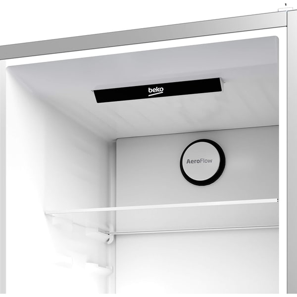 Combina frigorifica Beko B5RCNA405HDM, No Frost, 355 l, H 203.5 cm, HarvestFresh, AeroFlow, No Frost, Fast Freeze, Clasa D, Gri