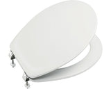 Capac WC Roca Victoria duroplast, inchidere lenta, alb 42,5x35,5 cm