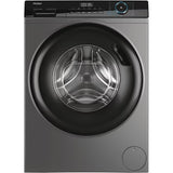 Masina de spalat rufe frontala HAIER HW80-B14939S8, Steam, 8 kg, 1400rpm, Clasa A, Alb