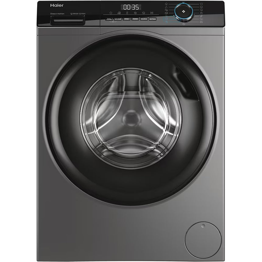 Masina de spalat rufe frontala HAIER HW80-B14939S8, Steam, 8 kg, 1400rpm, Clasa A, Alb