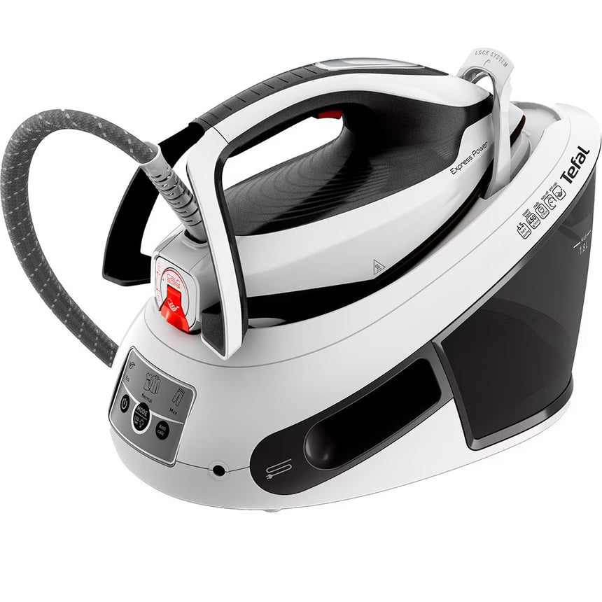 Statie de Calcat TEFAL Express Power SV8130E0,2800W, 450g/min, 1800ml, Talpa Durilium, Negru-Alb