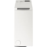 Masina de spalat rufe cu incarcare verticala Whirlpool TDLR6240SSEU/N, 6 kg, 1200 RPM, Clasa C, Tehnologia al-6lea Simt, Display digital, Alb