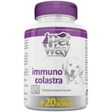 Supliment nutritiv pentru caini Petway Immuno Colastra, 120 tablete