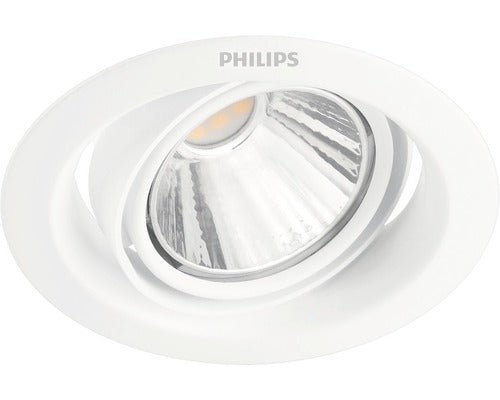 Spot Led Incastrat Pomeron 7w 420 Lumeni, 2700k Variabil, Ø90 Mm, Alb