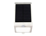 Lampa solara de perete Flink, detasabila, cu senzor de miscare, 230 lm, acumulator 3.7V 1200mAh 18650 Li-ion, IP44, Alb