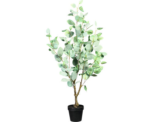 Planta Artificiala Eucalipt In Ghiveci H 90 Cm Verde