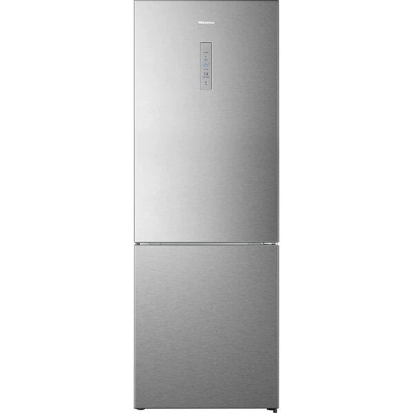Combina Frigorifica HISENSE RB645N4BIE, No Frost, 495 l, H 200 cm, Clasa E, Argintiu
