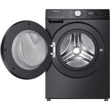 Masina de Spalat Rufe Frontala HISENSE WF5S1045BB, Steam, 10.5 kg, 1400rpm, Clasa A, Wi-Fi, Negru