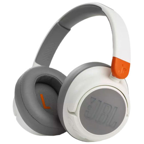 Casti audio over-ear pentru copii JBL JR460NC, Bluetooth, Active Noise Cancelling, Microfon, Alb