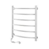 Radiator Baie Electric, Navin Blues 480x600 Mm 72w Termostat Cu Touch, Conexiune Stanga, Alb