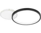Plafoniera EGLO GAFARES 900421, LED 15W 2100lm 3000-6500K, Negru, Alb Telecomanda IP20