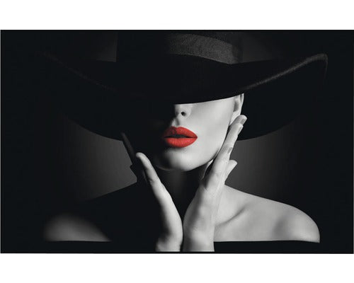 Tablou Canvas Femeie Misterioasa 95x150 Cm