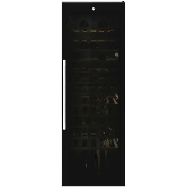 Racitor de vinuri Hoover HWC 200EELW/N, 81 sticle, Clasa G, Wi-Fi, Control electronic, Iluminare LED, H 146 cm, Negru