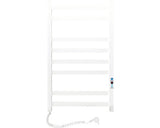 Radiator Baie Electric Navin Avangard 480x800 Mm 102w Digital, Conexiune Stanga, Alb