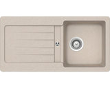 Chiuveta Bucatarie Cu O Cuva Schock Typos D-100s 86x43,5 Cm, Cu Picurator, Reversibila, Cristalite Sabbia