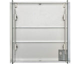 Dulap baie cu oglinda Jokey Marno, cu iluminare, lemn, 65x66 cm, alb, IP 20