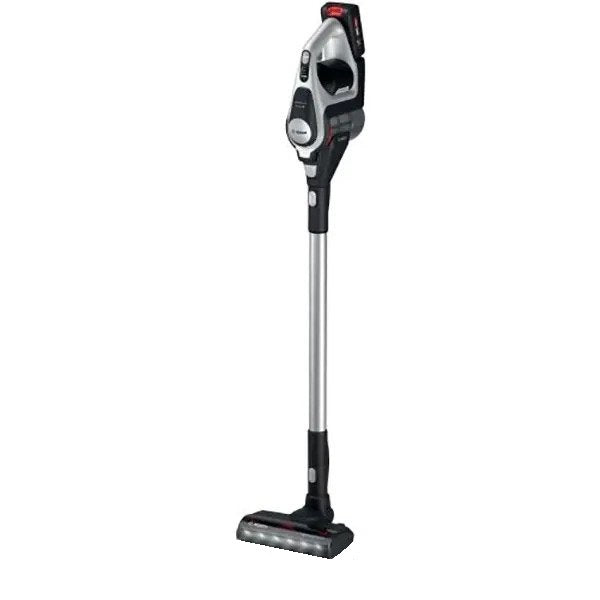 Aspirator fara fir, Bosch, 2 baterii 18 V / 4 Ah, Timp de functionare 65, Alb/Negru