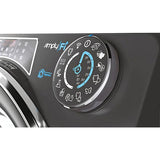 Masina de spalat rufe Slim Candy Rapido RO41276DWMCRE-S, 7 kg, 1200 rpm, Clasa A, Motor Inverter, Wi-Fi, Bluetooth, Mix Power System, Steam, Antracit