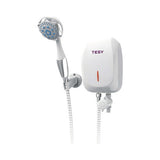 Instant electric Tesy 5 kW pentru baie, 2,9 l/min, CEE A, para si furtun de dus incluse