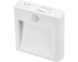 Lampa De Veghe Cu Led Emos 0, 5w 15lm, Senzor De Miscare, Alba