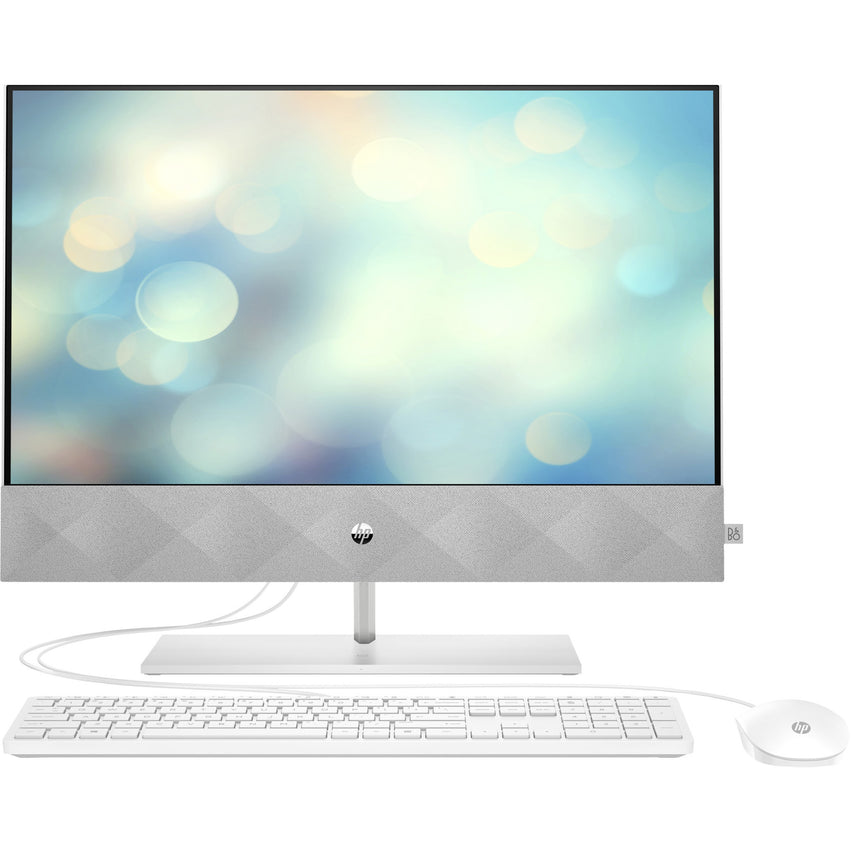 Sistem All-in-One HP Pavilion cu procesor AMD Ryzen™ 5 4600H pana la 4.00 GHz, 23.8", Full HD, 16GB DDR4, 512GB SSD, AMD Radeon™ Graphics, Free DOS, White