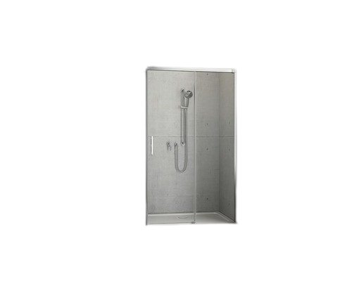 Usa de nisa glisanta Radaway Idea DWJ, 140x200 cm, deschidere dreapta, sticla securizata transparenta, profil crom