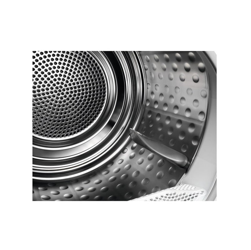 Uscator cu pompa de caldura AEG TR819P4E AbsoluteCare, clasa energetica D, capacitate 9 kg, afisaj LED, alb