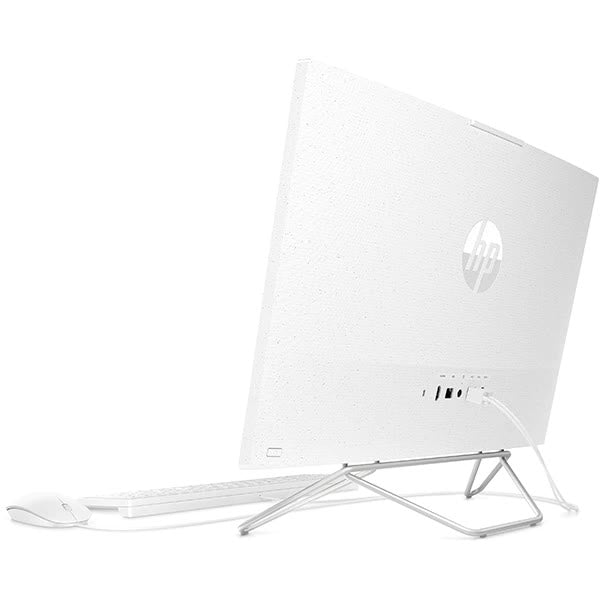 Sistem PC All in One HP 24-ck0021nq, Intel Core i7-12700T pana la 4.7GHz, 23.8" Full HD, 16GB, SSD 512GB, Intel UHD Graphics 770, Windows 11 Home, Alb