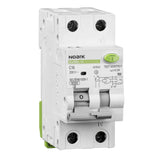 Siguranta electrica automata diferentiala Noark 107630, 1P+N, 2 module, tip AC, 30mA RCBO, 16A