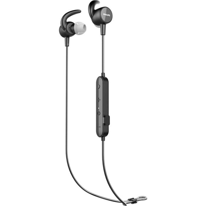 Casti Audio In-Ear Sport Philips, TASN503BK/00, Bluetooth, Autonomie 6h, Negru