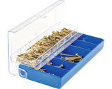 Set Holsuruburi Universale Cu Cap Inecat Torx Otel Zincat Galben, 202 Piese