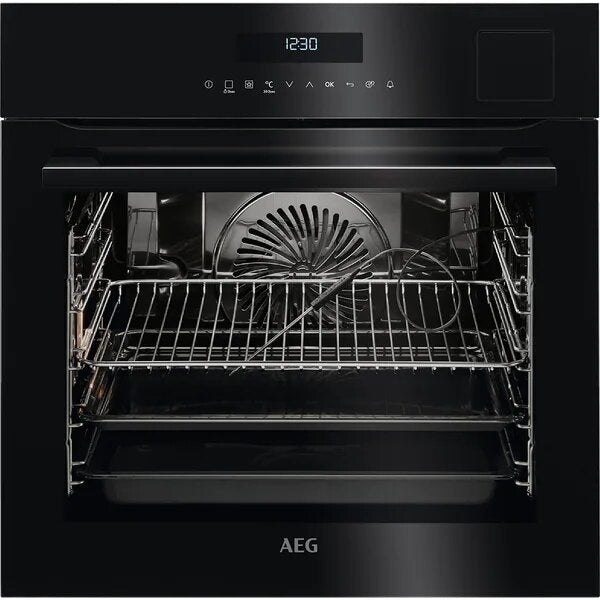 Cuptor incorporabil AEG BSE792320B, Electric, 70 l, 23 programe, 75 retete, Convectie, SteamPro, Touch control, Grill, Clasa A+, Negru