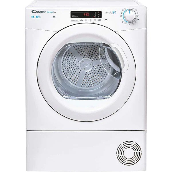 Uscator de rufe CANDY CSO C9DG-S, Wi-Fi, Condensare, 9 kg, 14 programe, Clasa B, Alb