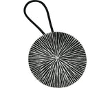 Magnet Decorativ Kreis Pentru Perdea, Argintiu Antic Ø 7, 5 Cm