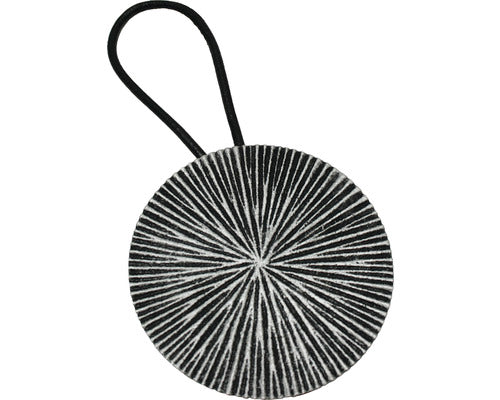Magnet Decorativ Kreis Pentru Perdea, Argintiu Antic Ø 7, 5 Cm