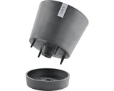 Ghiveci Ecopots Venice Plastic Ø 40 Cm H 35 Gri