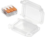 Cutii Legaturi Electrice Grothe Happy Joint 41x28x19 Mm, Cu Gel, Rezistente La Scufundare Si Raze Uv, Pachet 4 Bucati
